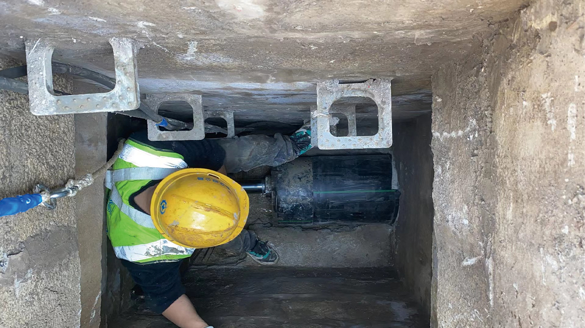 彭山HDPE短管内衬法